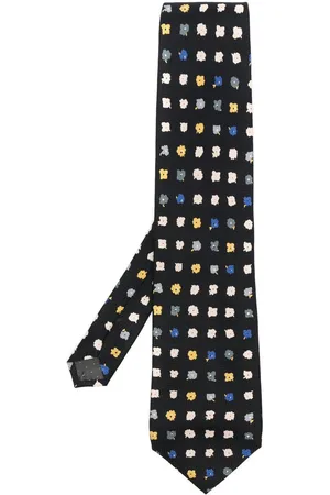VERSACE Silkeslips med blomstret tryk fra 00