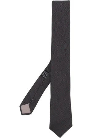 VERSACE Polkaprikket silkeslips fra 1970