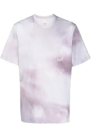 OAMC T-shirt med logo- og batiktryk
