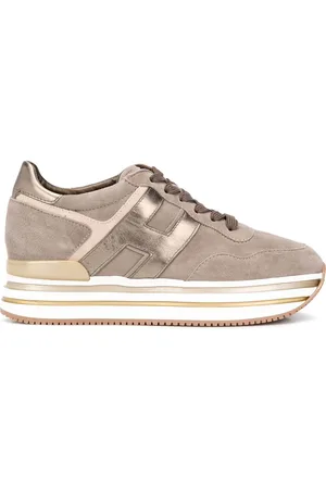 Hogan Sneakers med snøre og plateausål