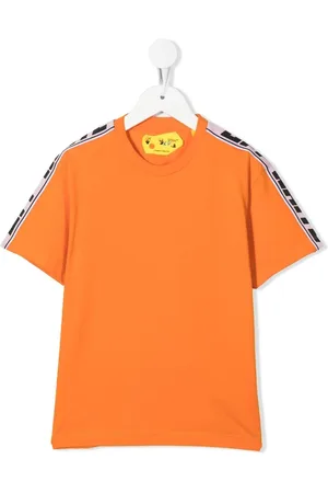 OFF-WHITE T-shirt med logobånd på ærmerne