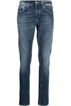 Dondup Stenvaskede jeans med mellemhøj talje