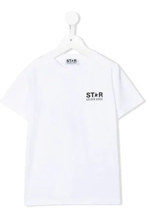 Golden Goose T-shirt med logotryk