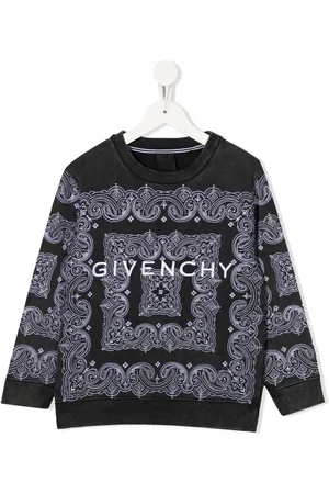 Givenchy Langærmet trøje med bandanatryk