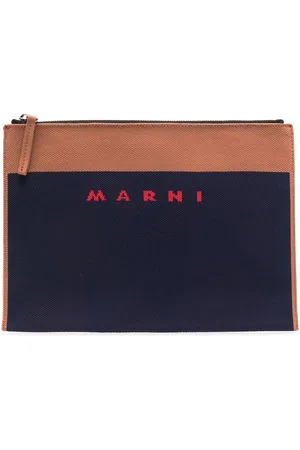 Marni Clutch med logotryk