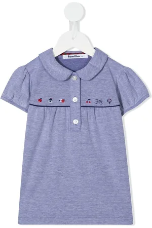 Familiar Polo med broderet mønster