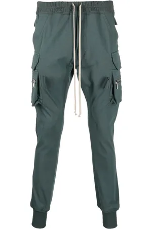 Rick Owens Mastodon cargo-bukser i jersey