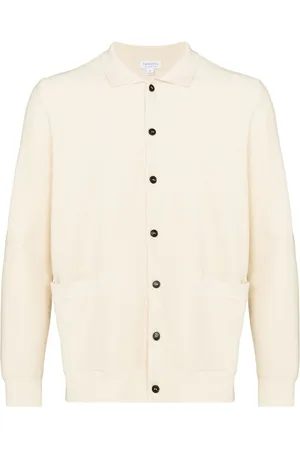 Sunspel Cardigan i strik med knapper