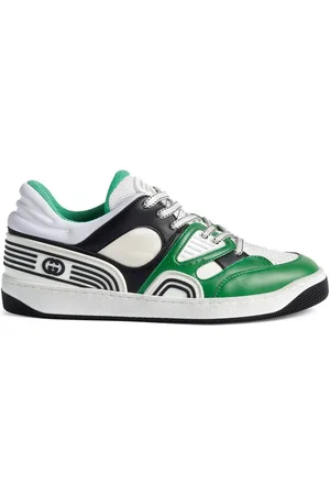 Gucci Basket panelled sneakers