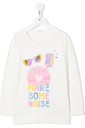 Billieblush Langærmet T-shirt med grafisk tryk