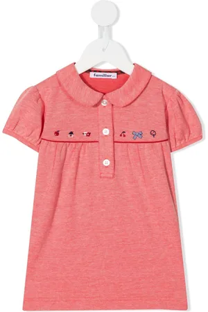 Familiar Polo med broderet mønster
