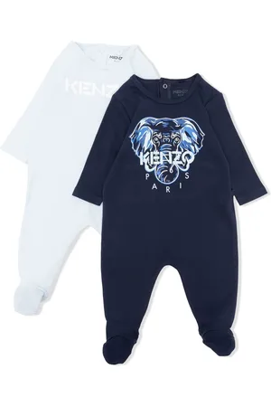 Kenzo Pyjamas med logotryk, 2-pak