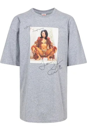 Supreme T-shirt med Lil Kim-tryk
