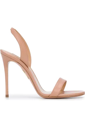 Aquazzura Slingback-sandaler i læder