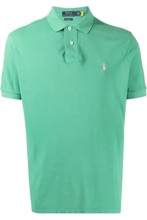 Ralph Lauren Kortærmet polo med broderet logo
