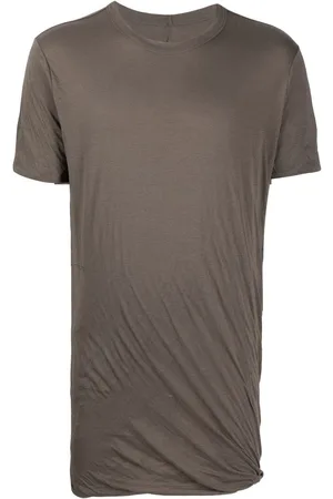 Rick Owens Kortærmet T-shirt med samledetalje