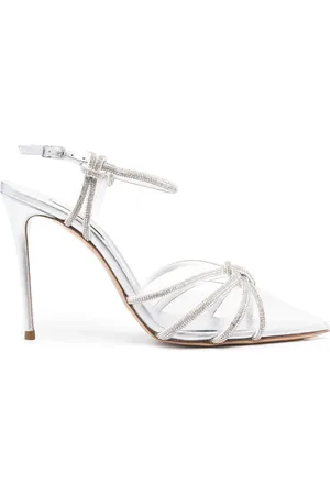 Casadei 120mm sandaler med knudedetalje