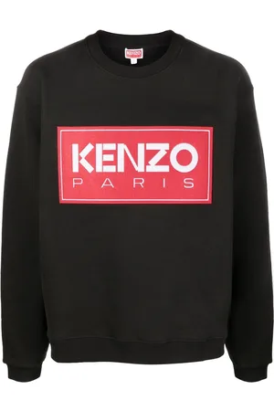 Kenzo Sweatshirt med broderet logo og rund hals