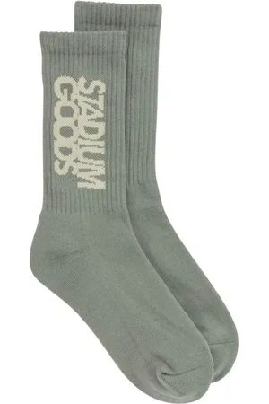 STADIUM GOODS® Crew strømper med intarsia-logo