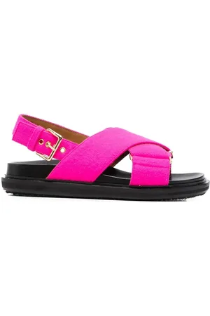 Marni Sandaler med krydsende remme