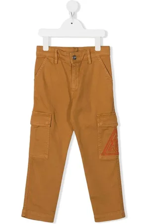 Lanvin Cargo-bukser med logo-broderi