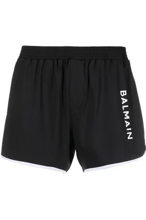 Balmain Logo-print track shorts