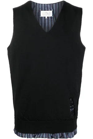 Maison Margiela Ruchet vest med V-hals