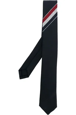 Thom Browne Klassisk slips med stribe-detalje