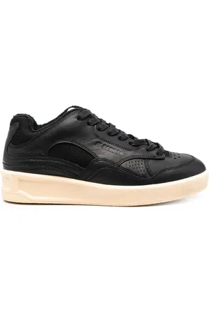 Jil Sander Low-top sneakers med paneler