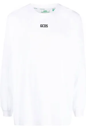 GCDS T-shirt med lange ærmer og logotryk