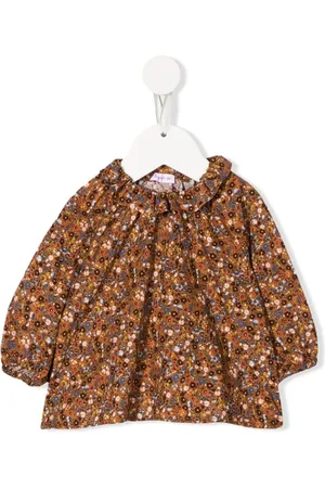 Il gufo Blomstret shift-bluse