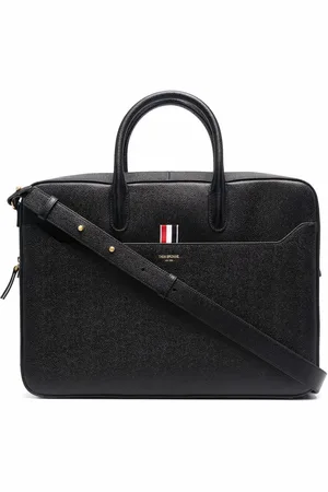 Thom Browne Mappe med grosgrain-detalje