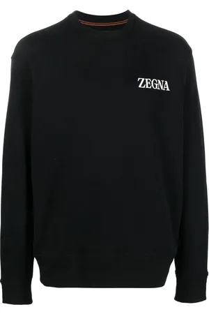 Ermenegildo Zegna Sweatshirt med logotryk på brystet