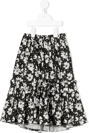 Little Bambah Midi nederdel med blomstertryk og svaj