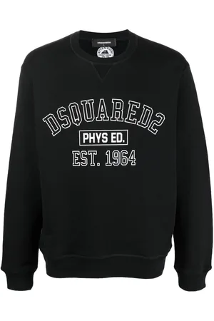 Dsquared2 Sweatshirt med rund hals og logotryk