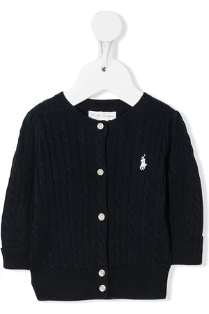 Ralph Lauren Kabelstrikket Polo Pony trøje