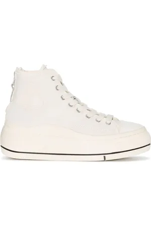 R13 High-top sneakers med plateausål