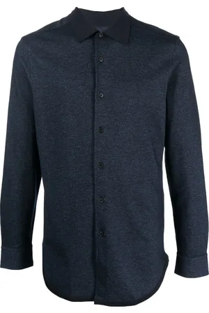 BRIONI Skjorte i jersey med knapper