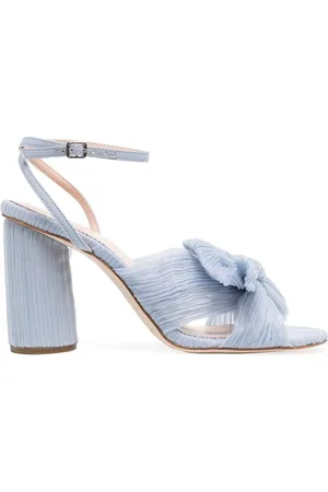 Loeffler Randall 90mm sandaler med plisseret detalje