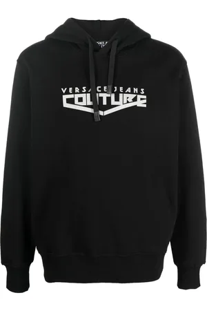 VERSACE Pullover-hættetrøje med logotryk