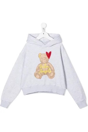Palm Angels Hættetrøje med broderet logo