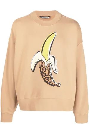 Palm Angels Sweatshirt med leopardtryk