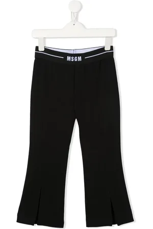 Msgm Bukser i jersey med logo i taljen og svaj