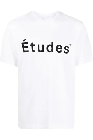 Etudes Wonder T-shirt med logotryk