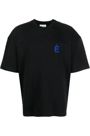 Etudes T-shirt med logotryk på brystet