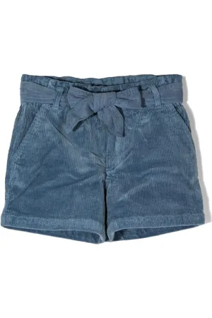 Ralph Lauren Shorts fløjl med sløjfedetalje