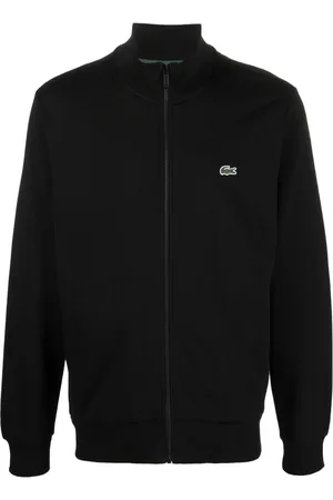 Lacoste Sweatshirt med lynlås og høj hals