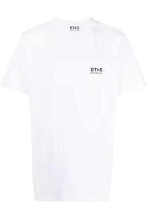 Golden Goose Kortærmet T-shirt med logotryk