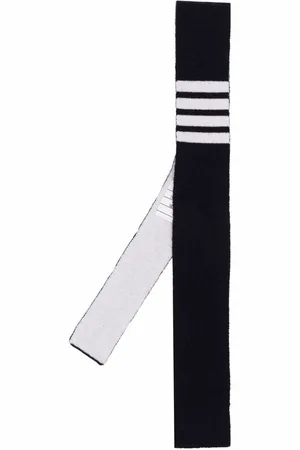 Thom Browne 4-bar stribet slips i strik