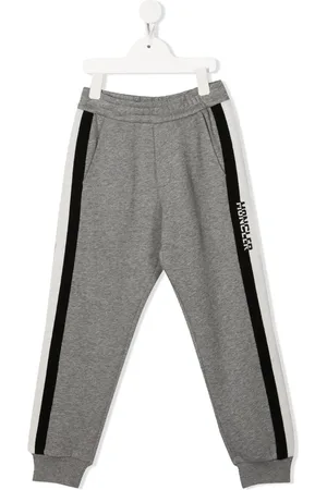 Moncler Intarsiastrikkede joggingbukser